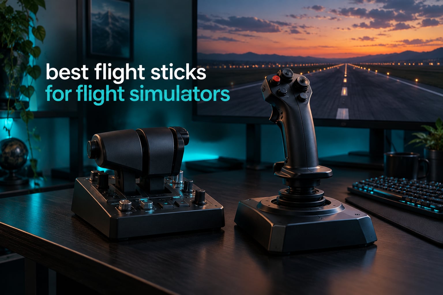 best flight sticks for flight simulators
