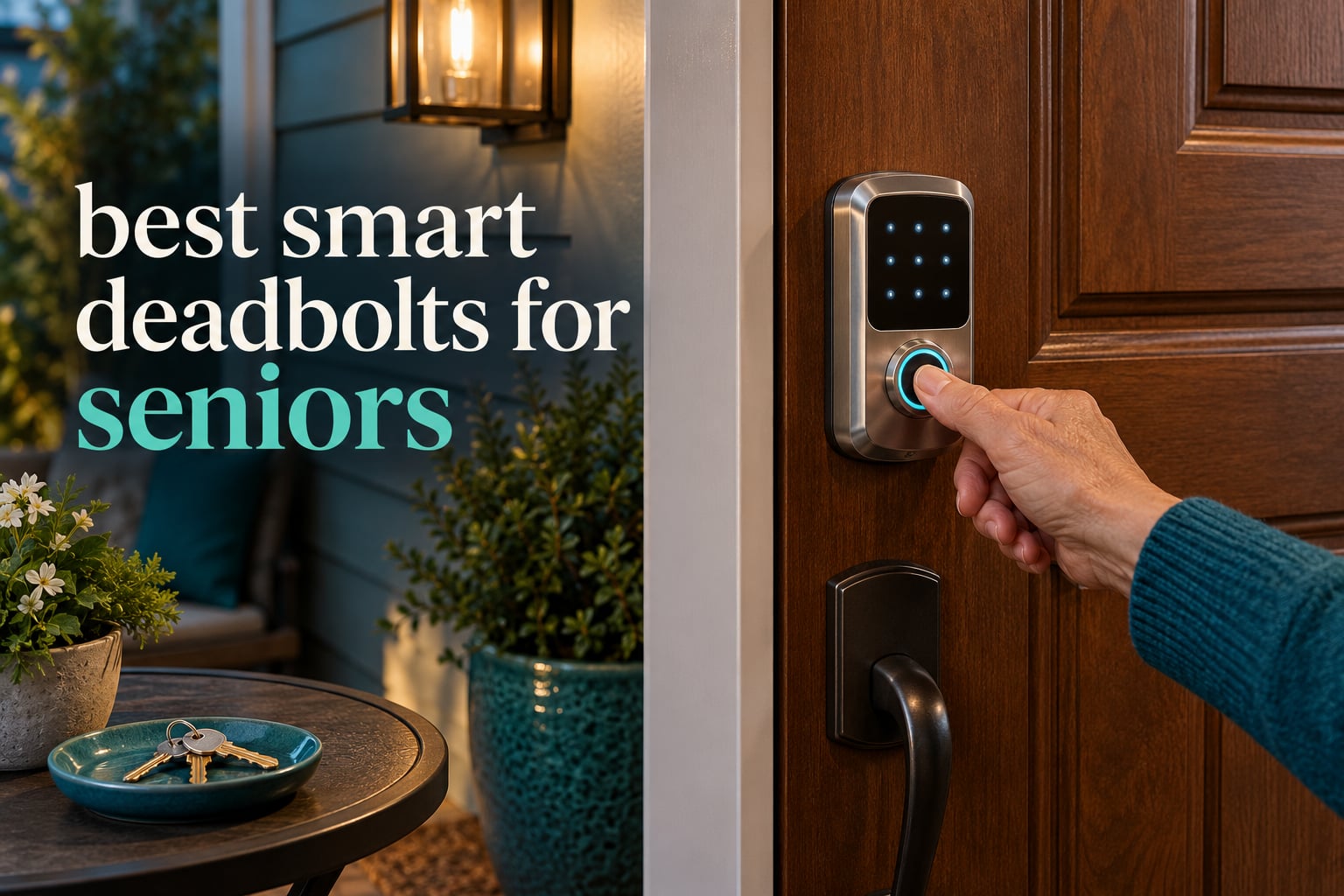 best smart deadbolts for seniors