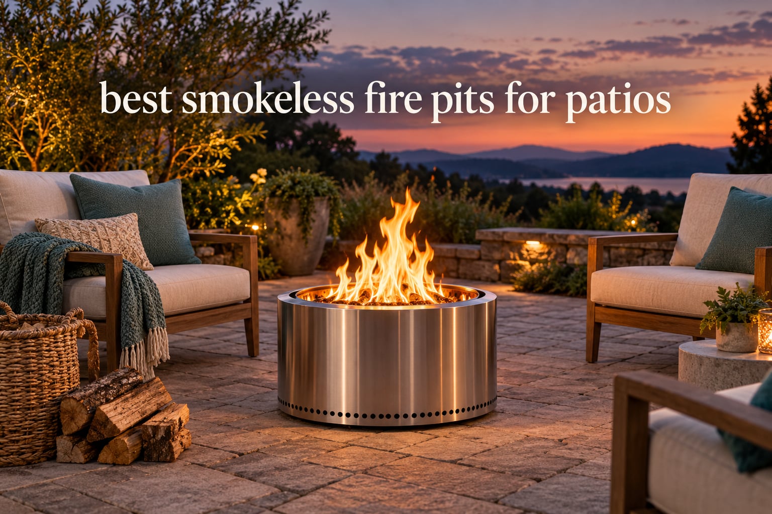 best smokeless fire pits for patios