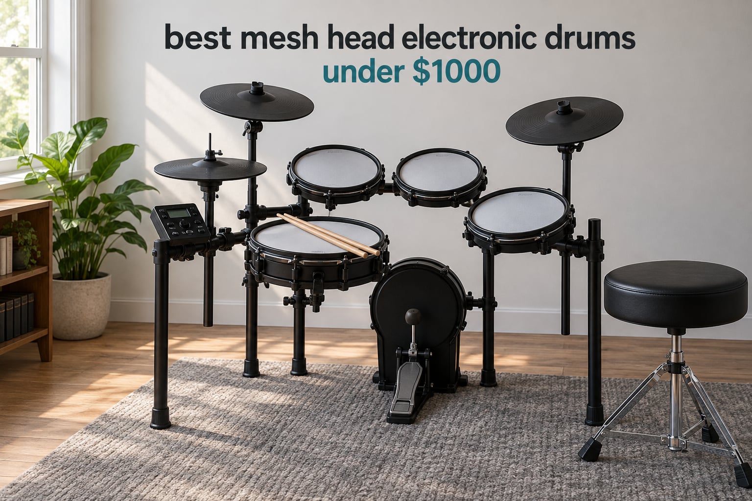 best mesh head electronic drums under $1000