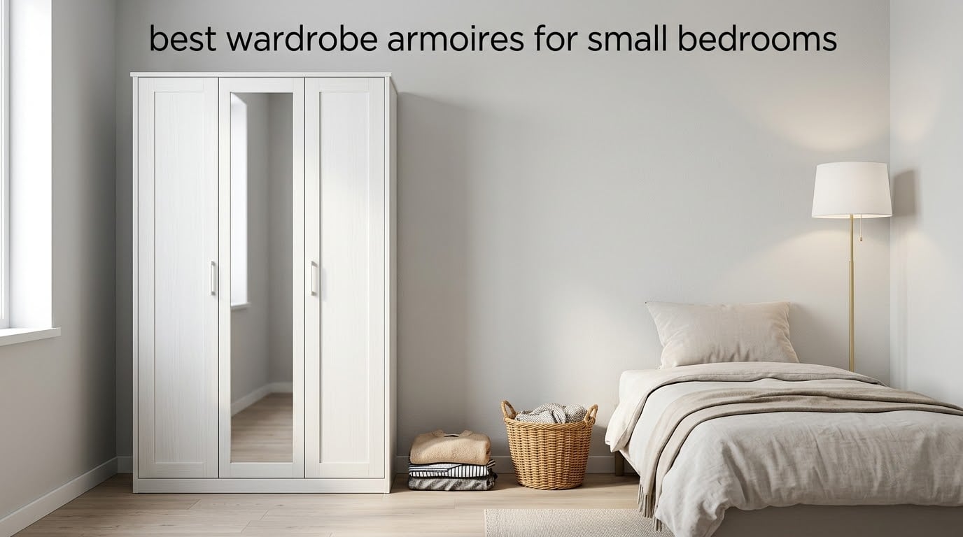 best wardrobe armoires for small bedrooms