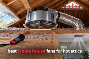 best whole house fans for hot attics