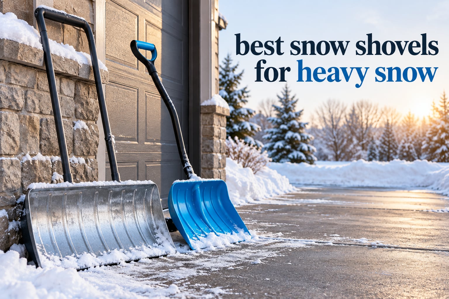 best snow shovels for heavy snow