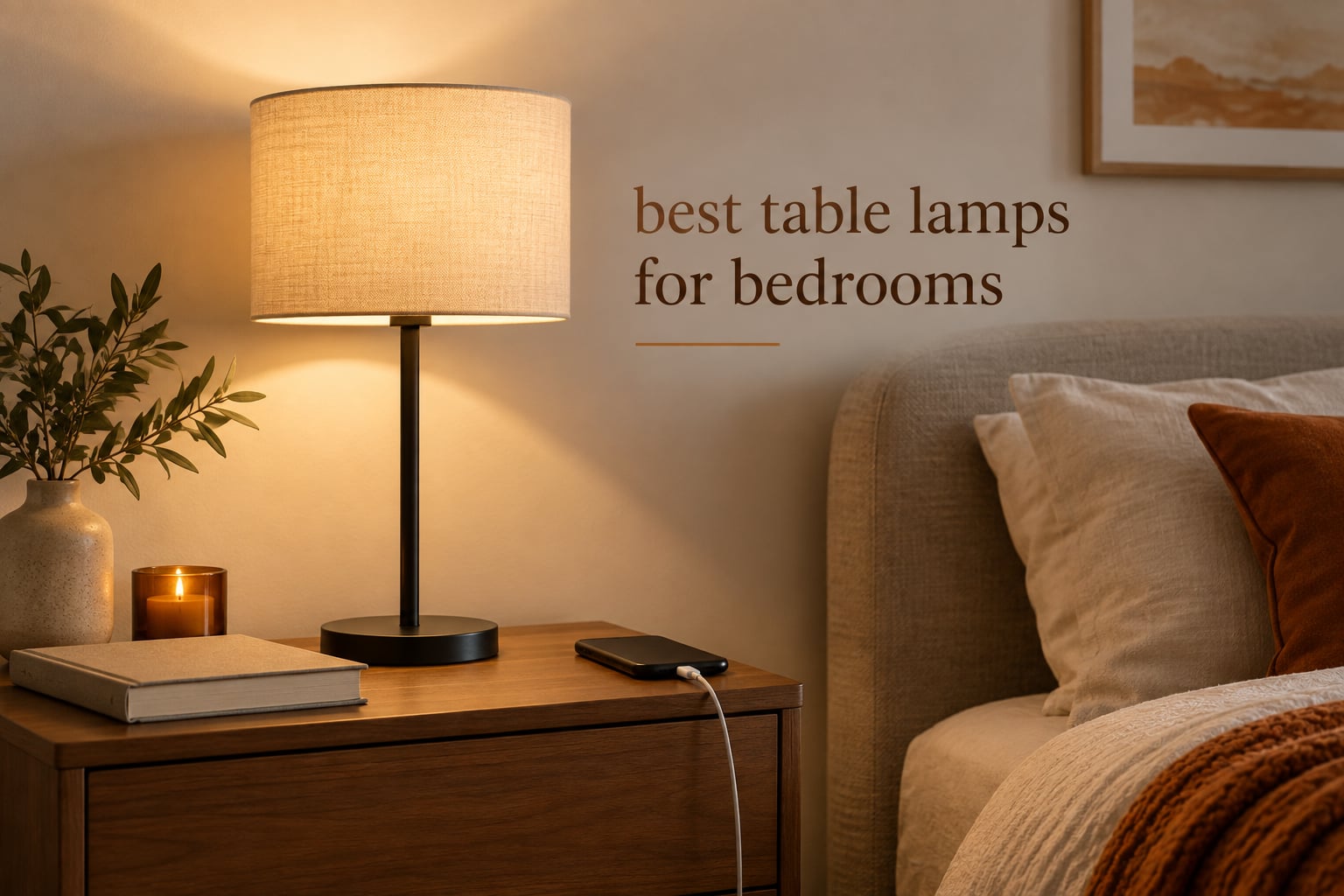 best table lamps for bedrooms