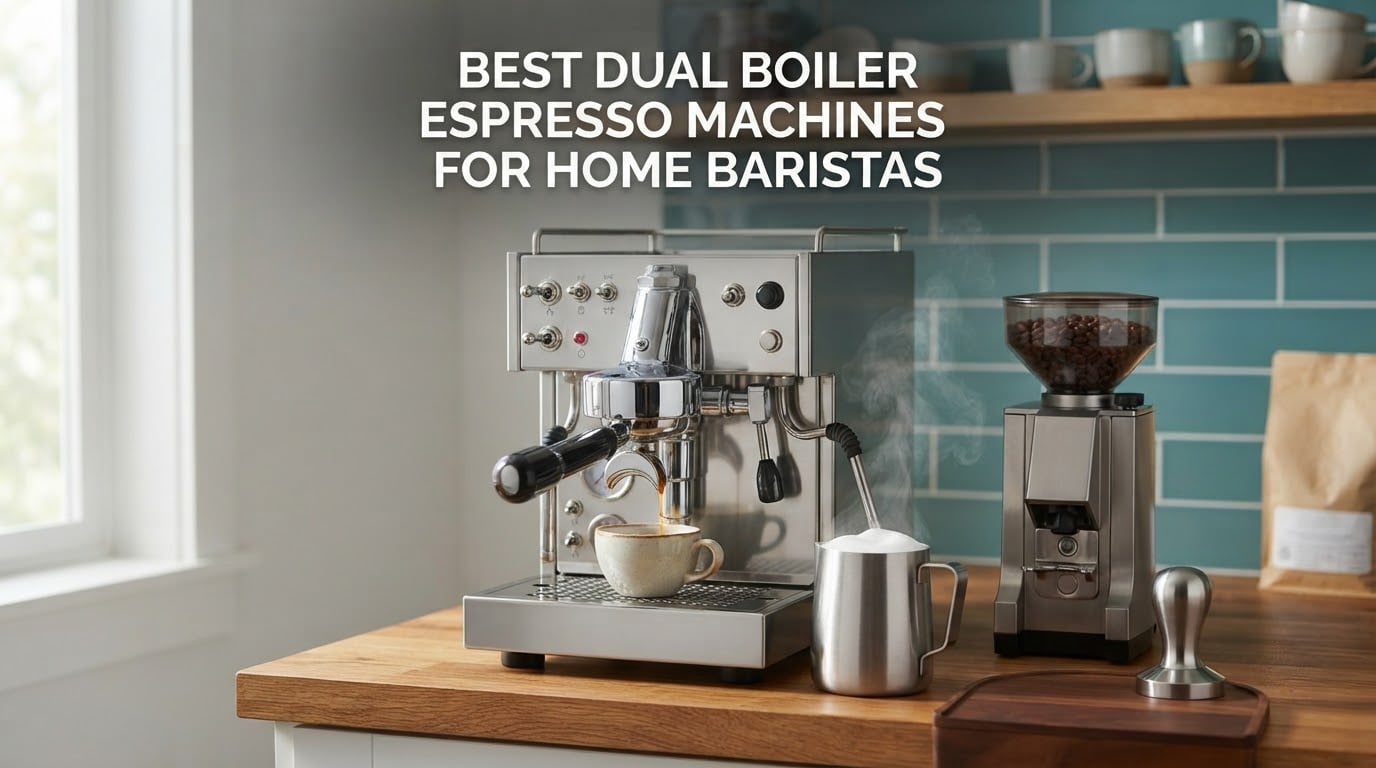 best dual boiler espresso machines for home baristas