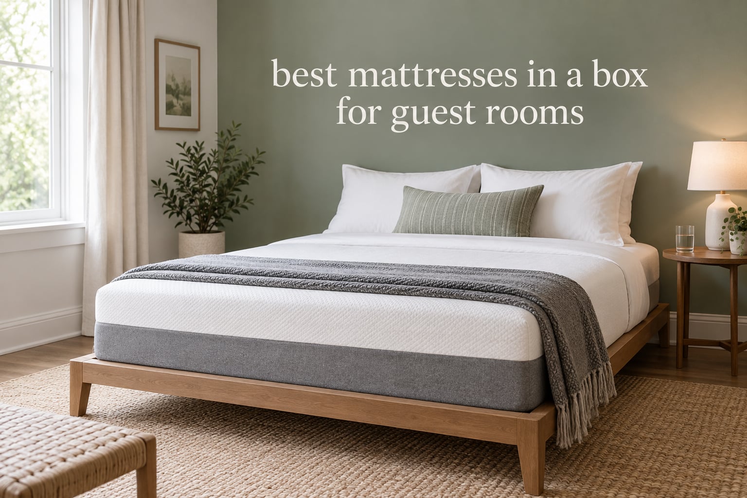 best mattresses in a box for guest rooms