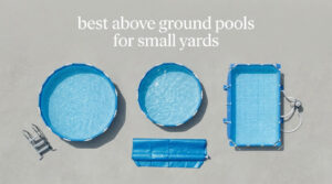 best above ground pools for small yards