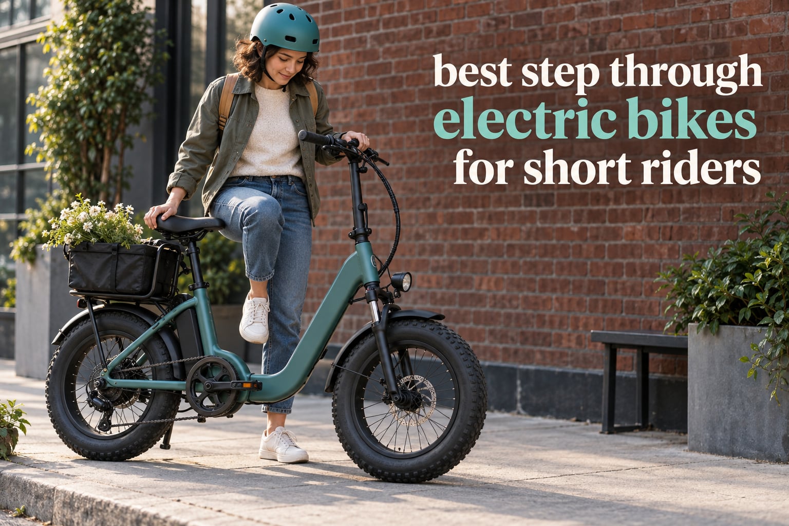 best step through electric bikes for short riders