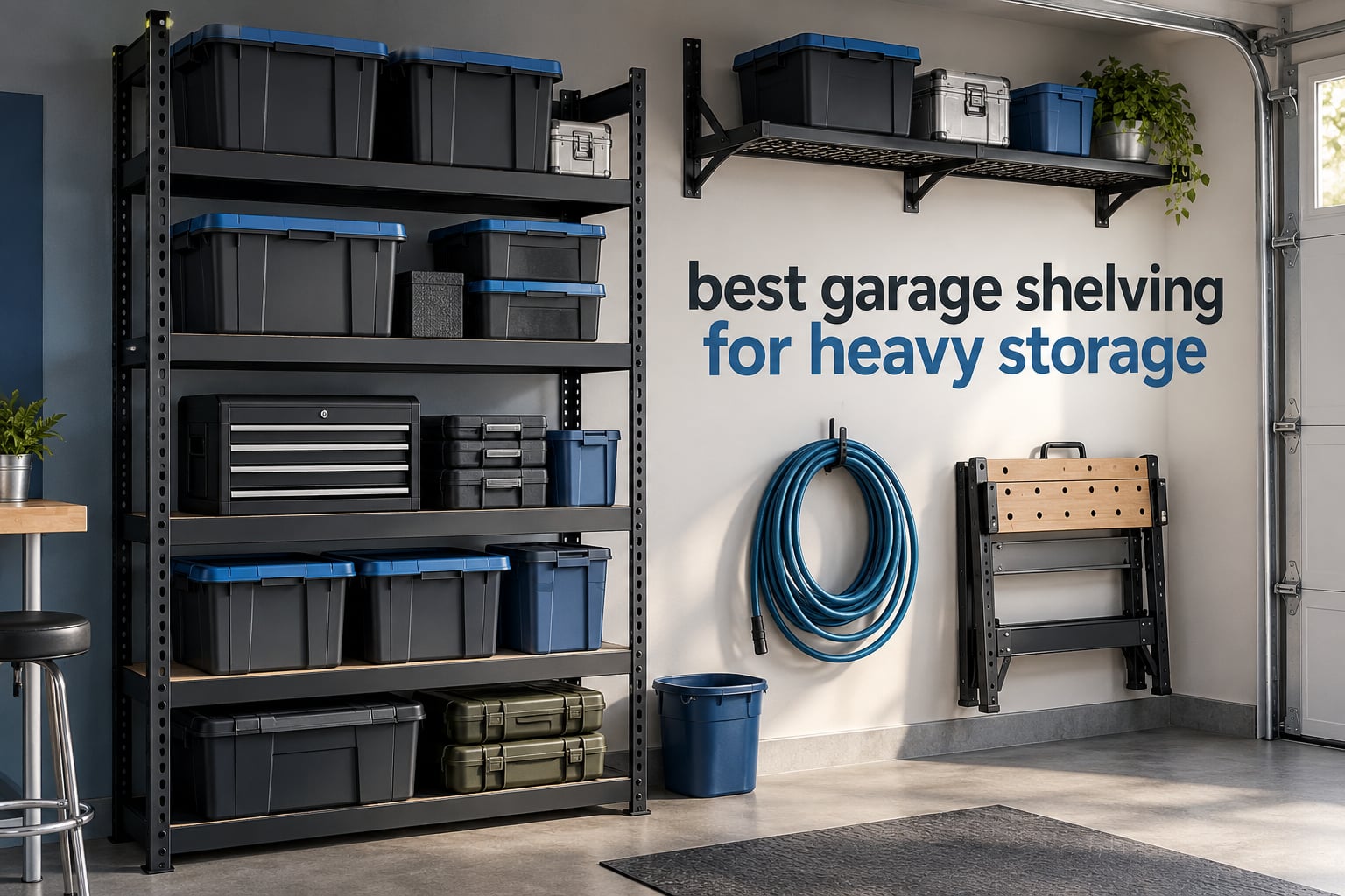 best garage shelving for heavy storage