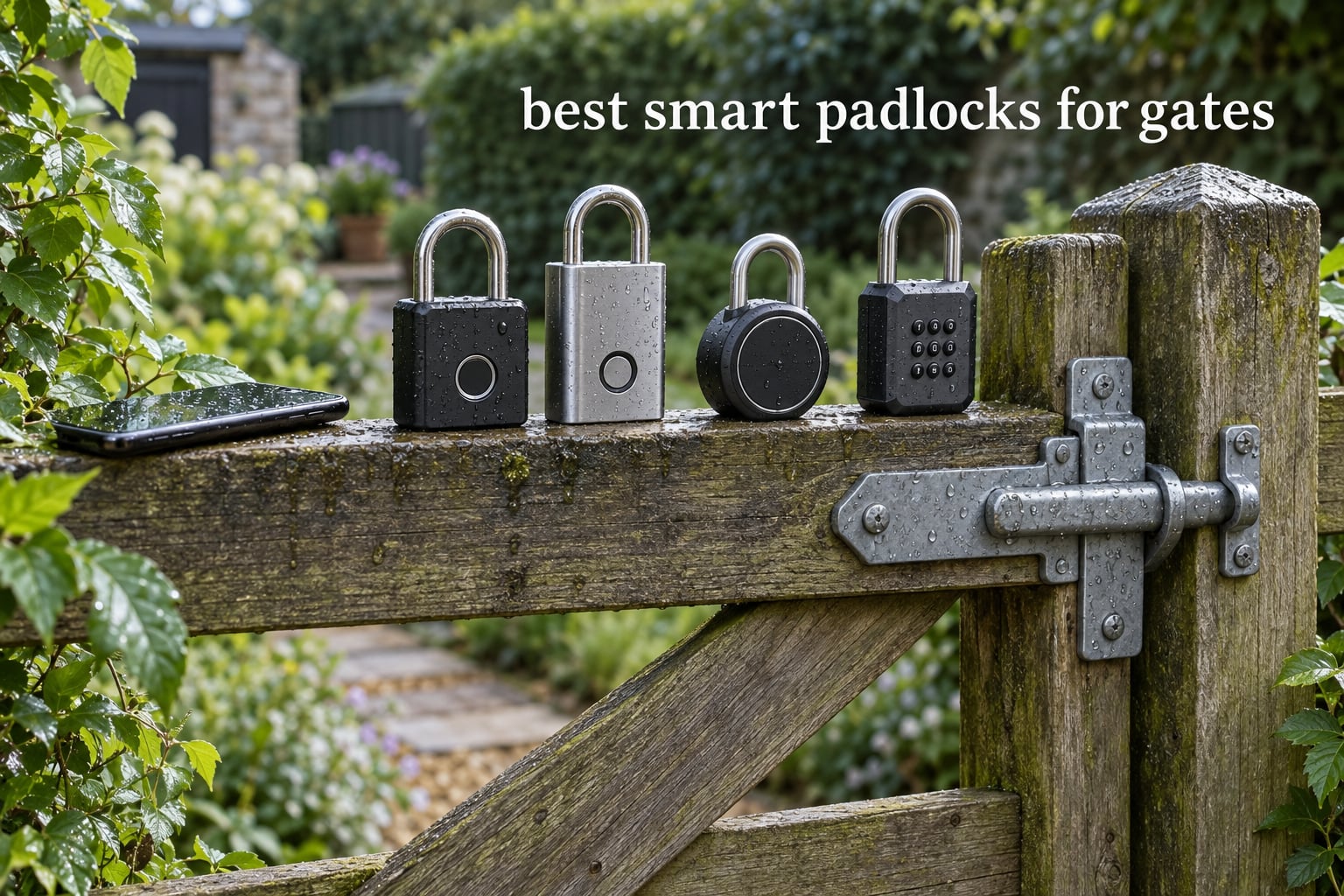 best smart padlocks for gates