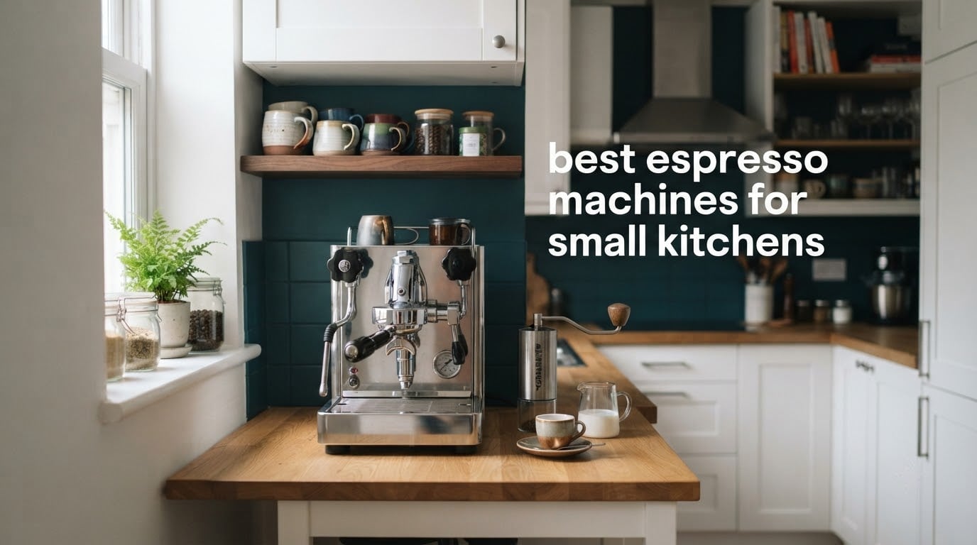 best espresso machines for small kitchens