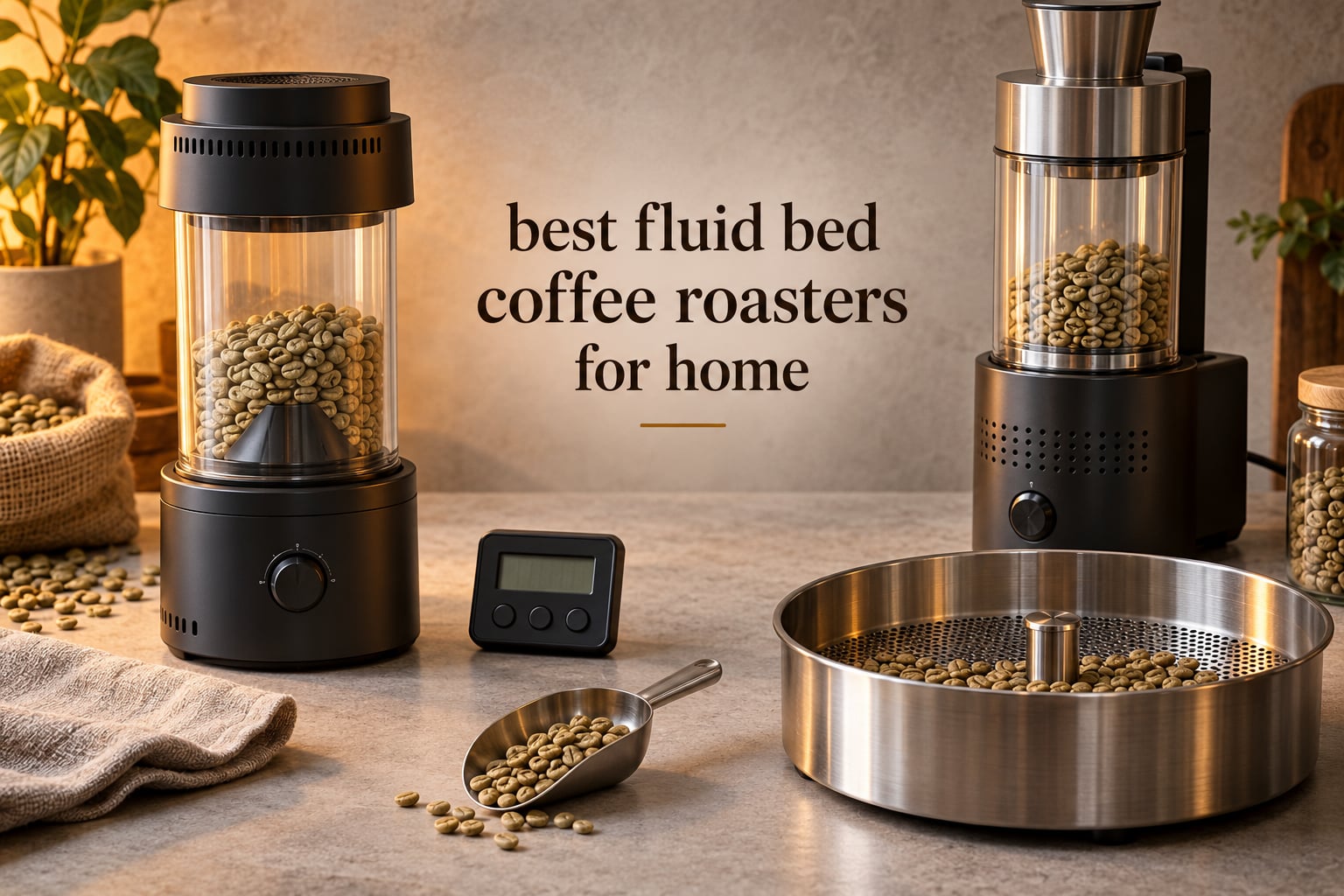 best fluid bed coffee roasters for home