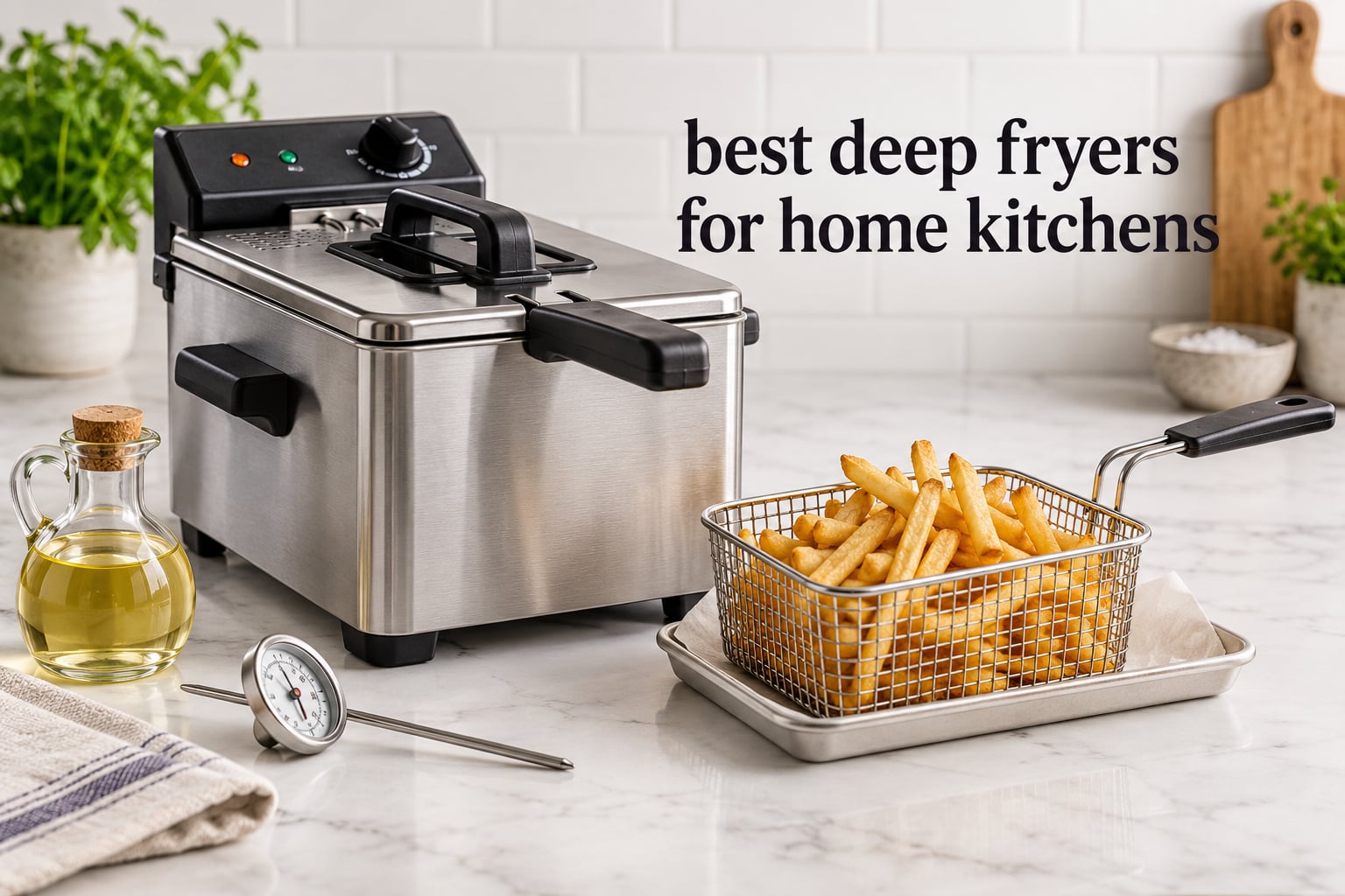 best deep fryers for home kitchens