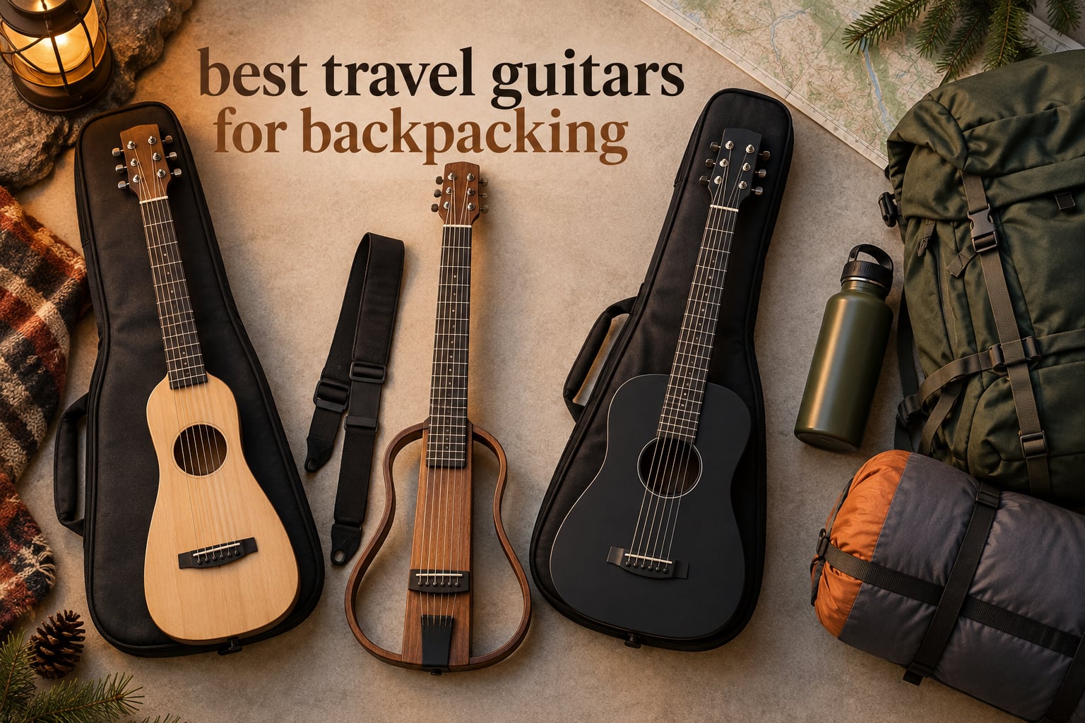 best travel guitars for backpacking