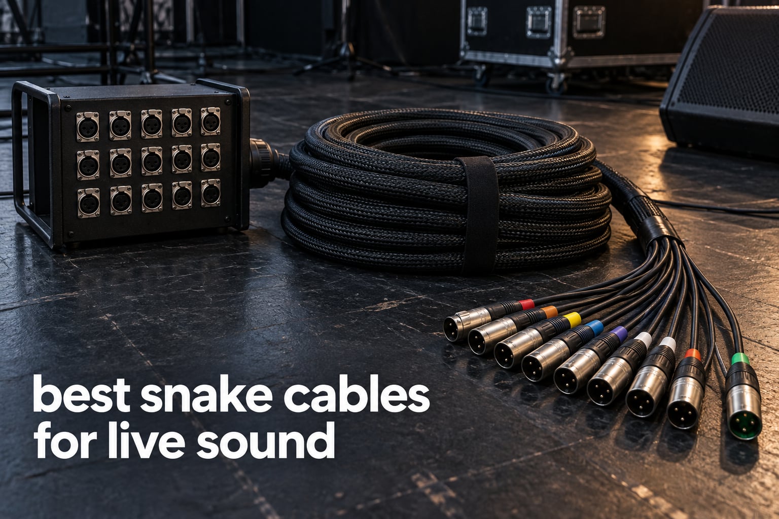 best snake cables for live sound
