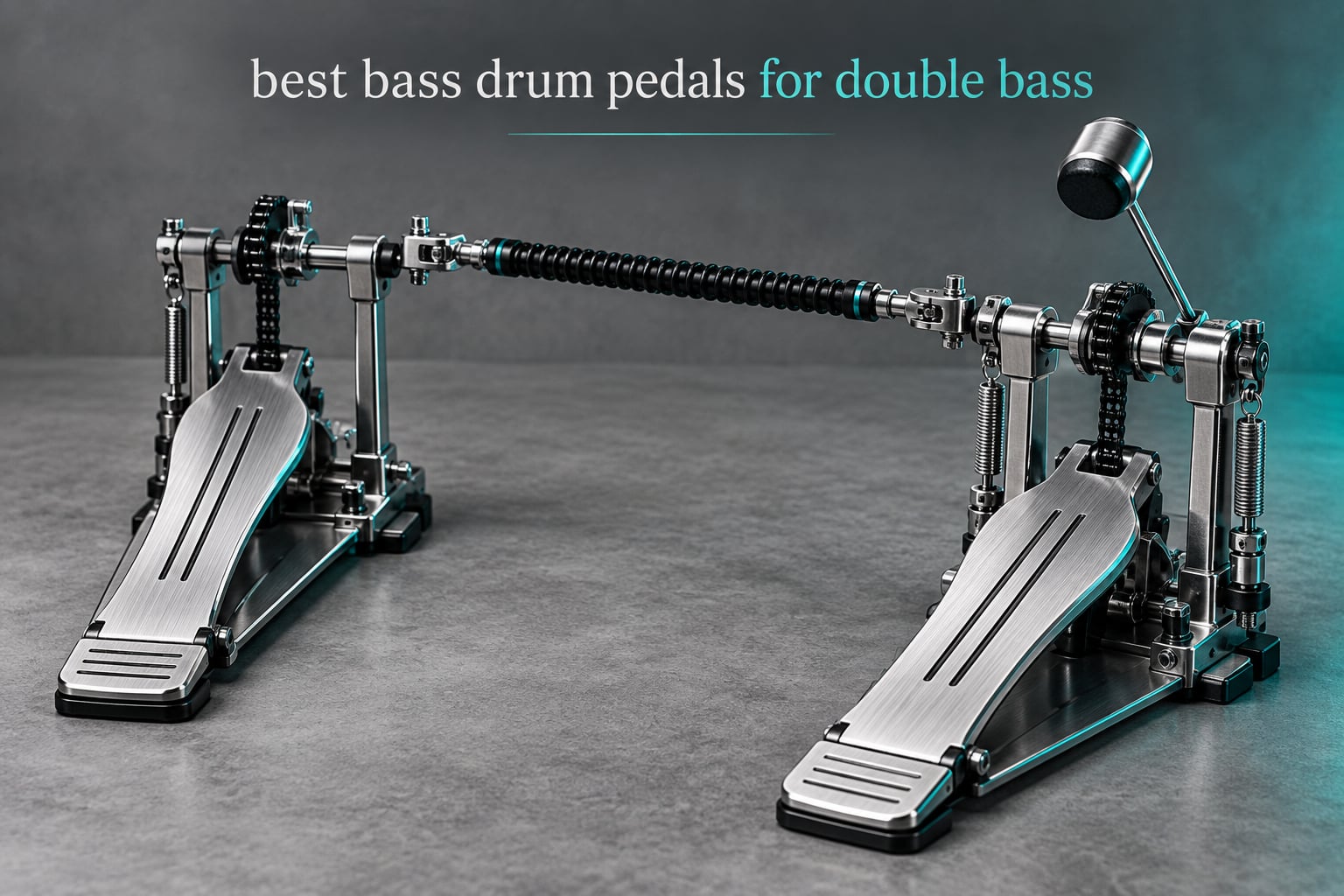 best bass drum pedals for double bass