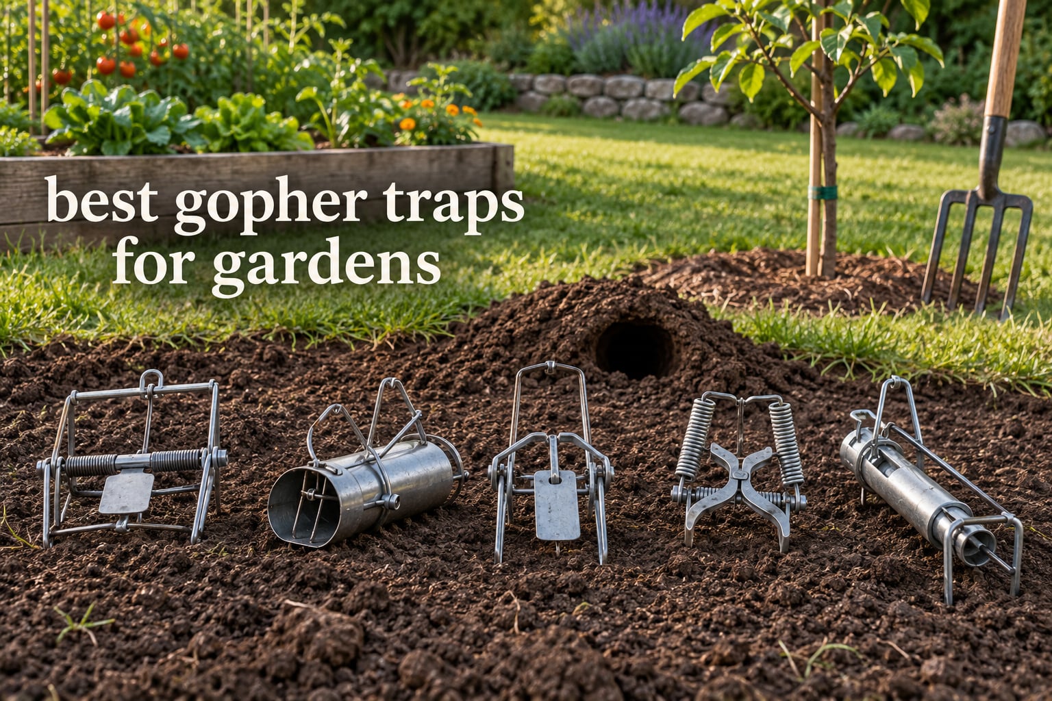 best gopher traps for gardens