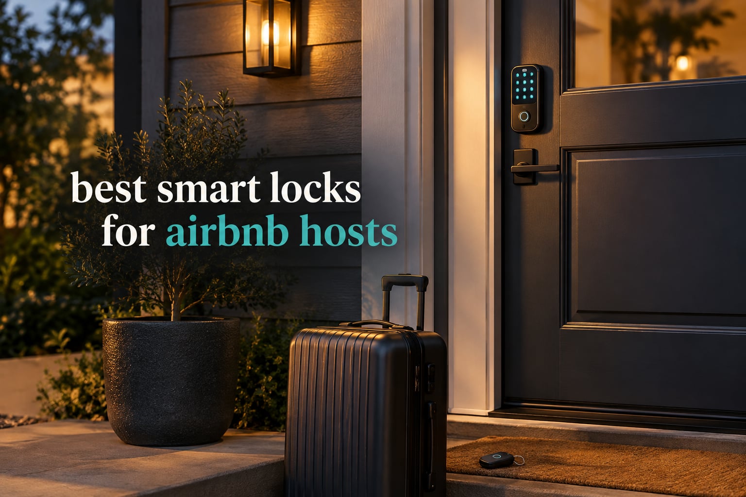 best smart locks for airbnb hosts
