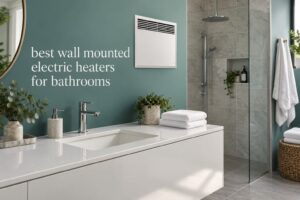 best wall mounted electric heaters for bathrooms