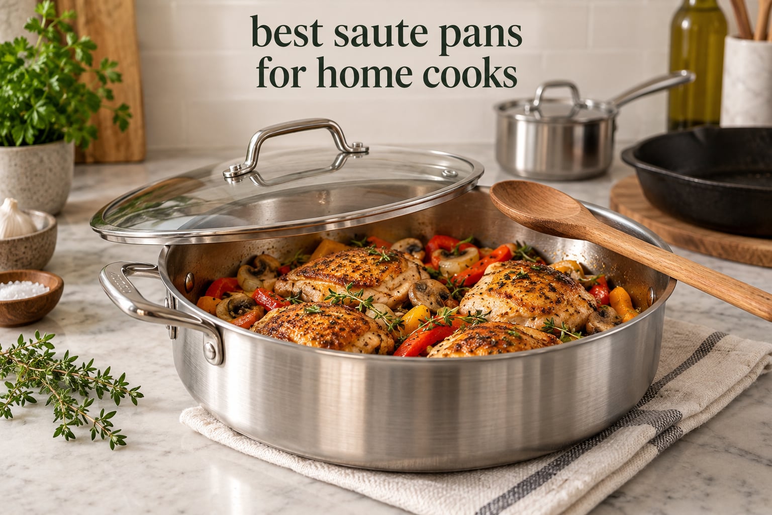 best saute pans for home cooks