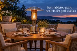 best tabletop patio heaters for patio tables