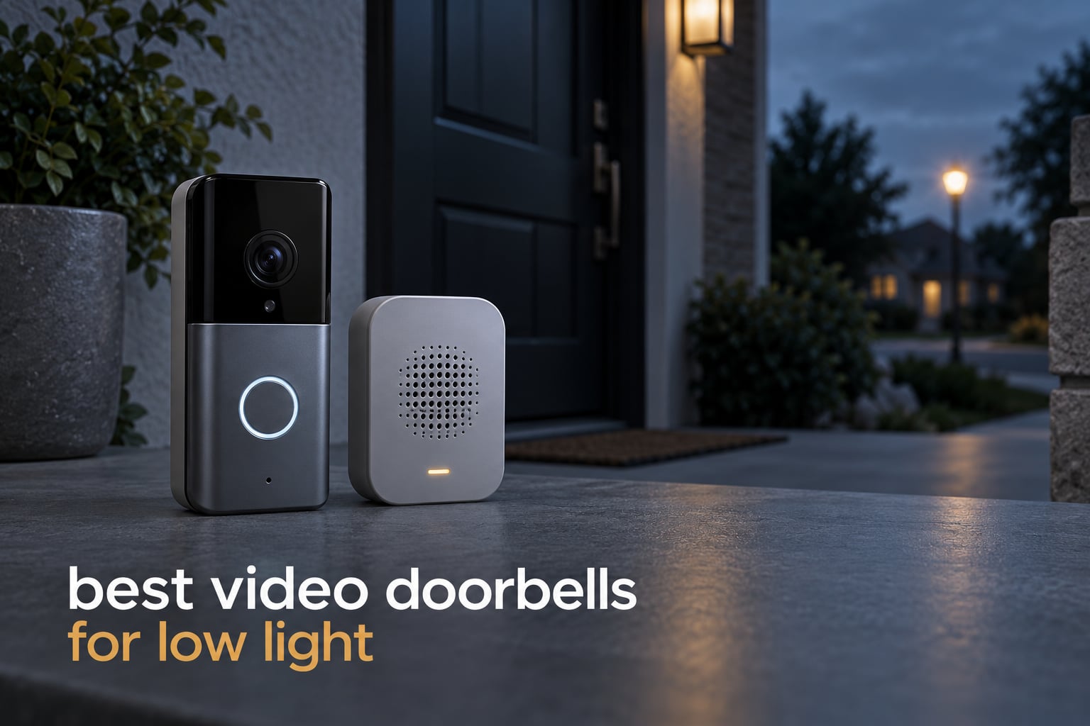 best video doorbells for low light