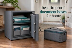 best fireproof document boxes for home