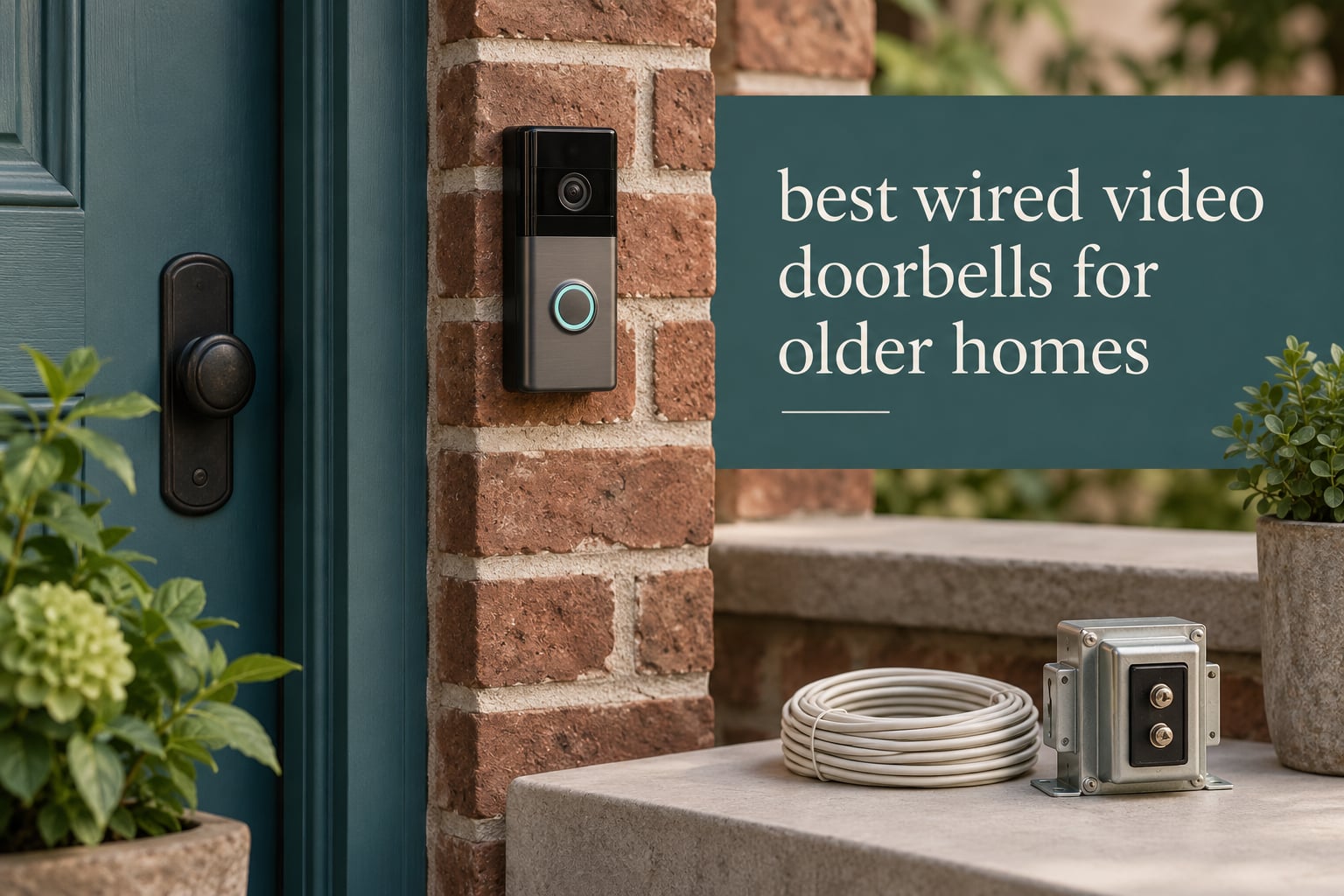 best wired video doorbells for older homes
