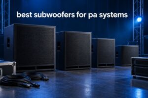 best subwoofers for pa systems