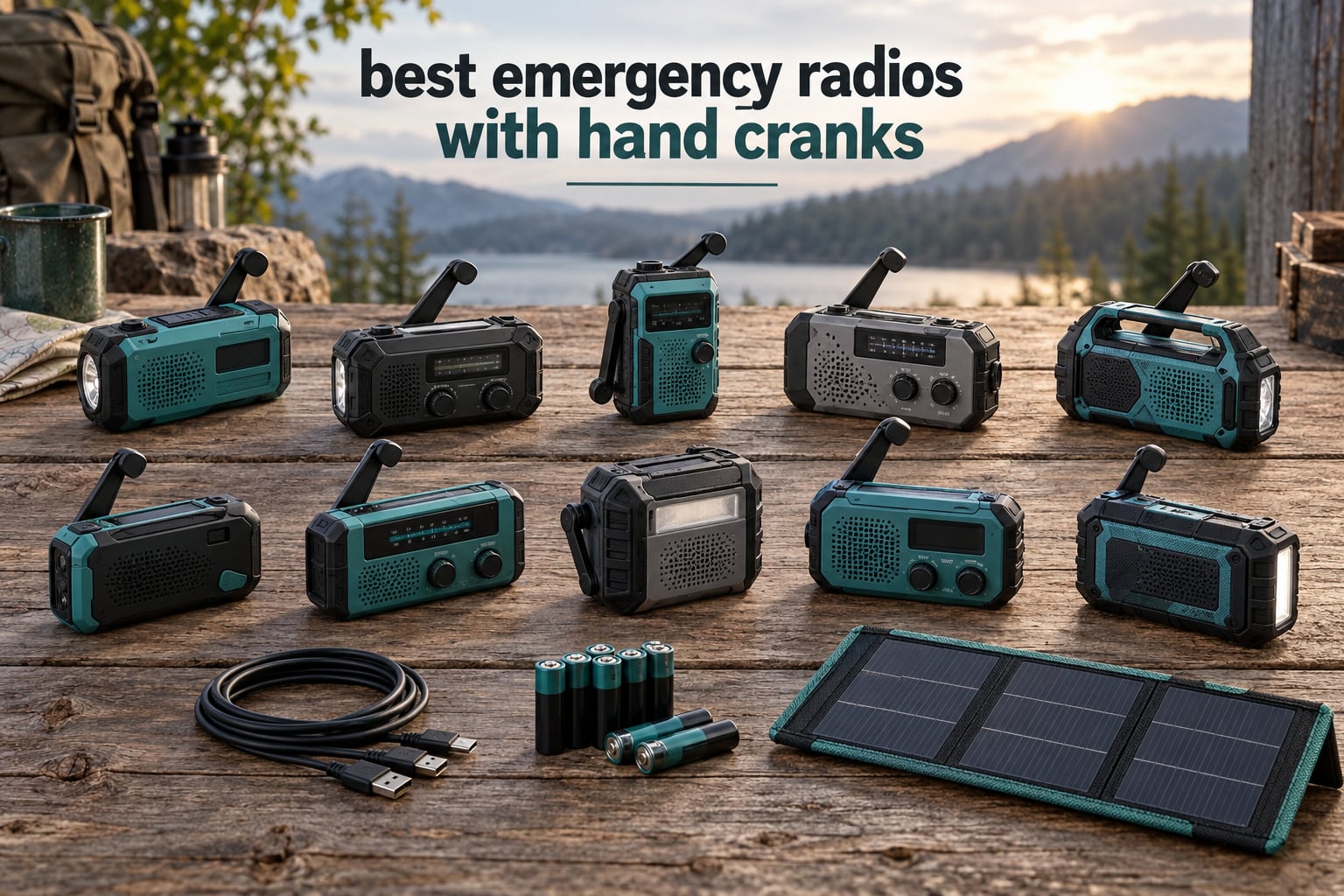 best emergency radios with hand cranks