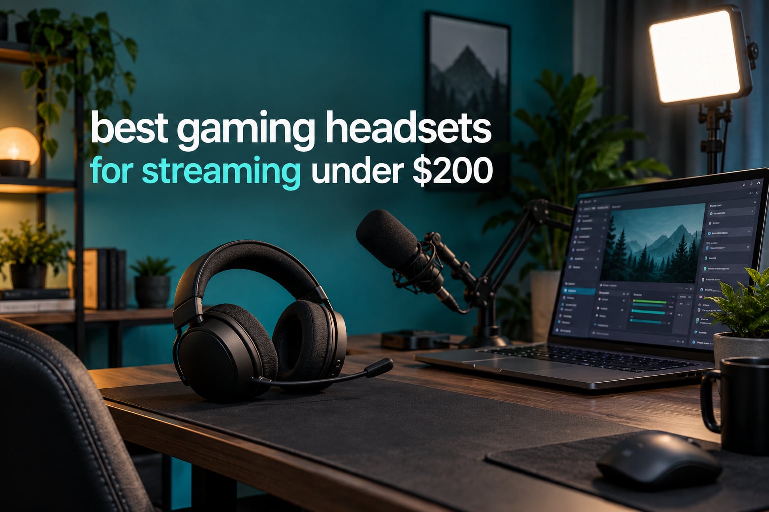 best gaming headsets for streaming under $200