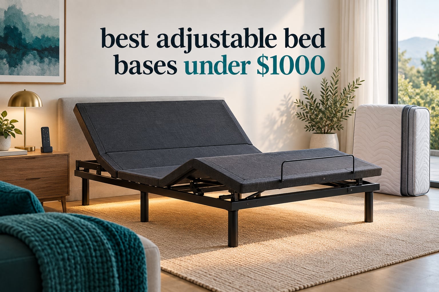 best adjustable bed bases under $1000
