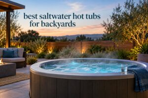 best saltwater hot tubs for backyards