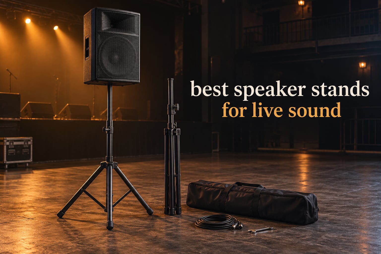 best speaker stands for live sound