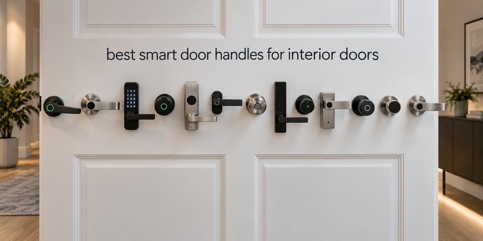 best smart door handles for interior doors
