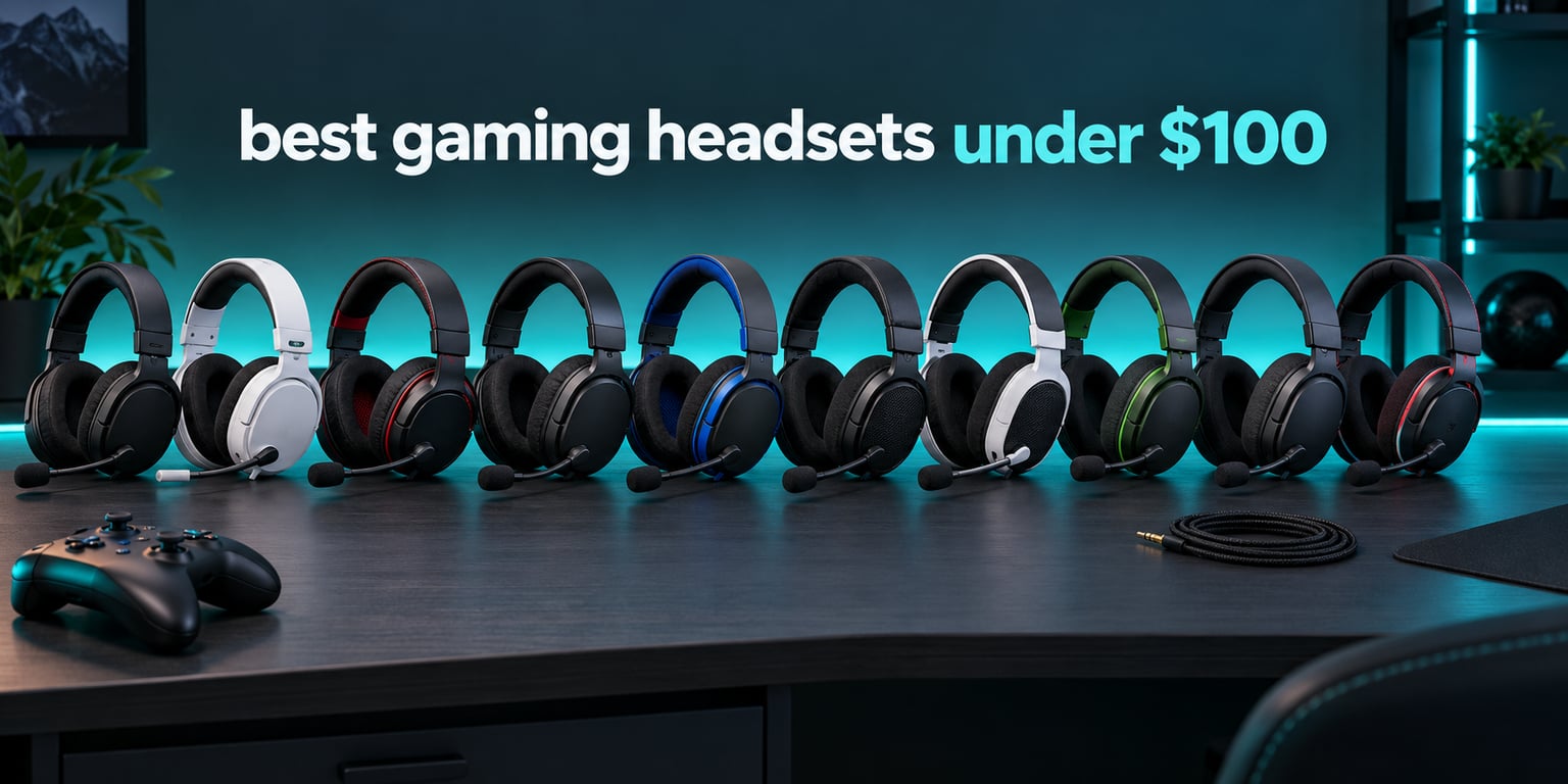 best gaming headsets under $100