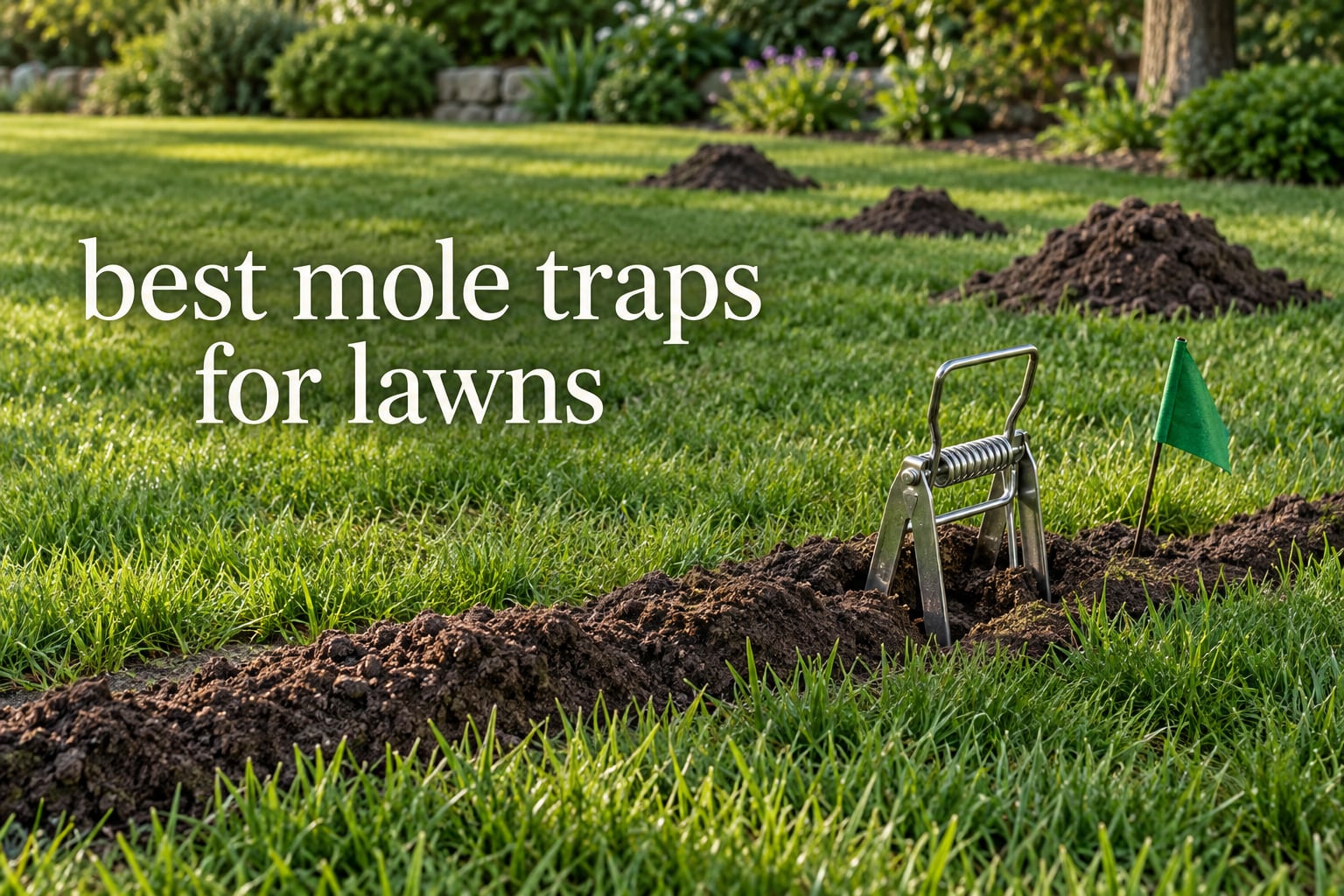 best mole traps for lawns