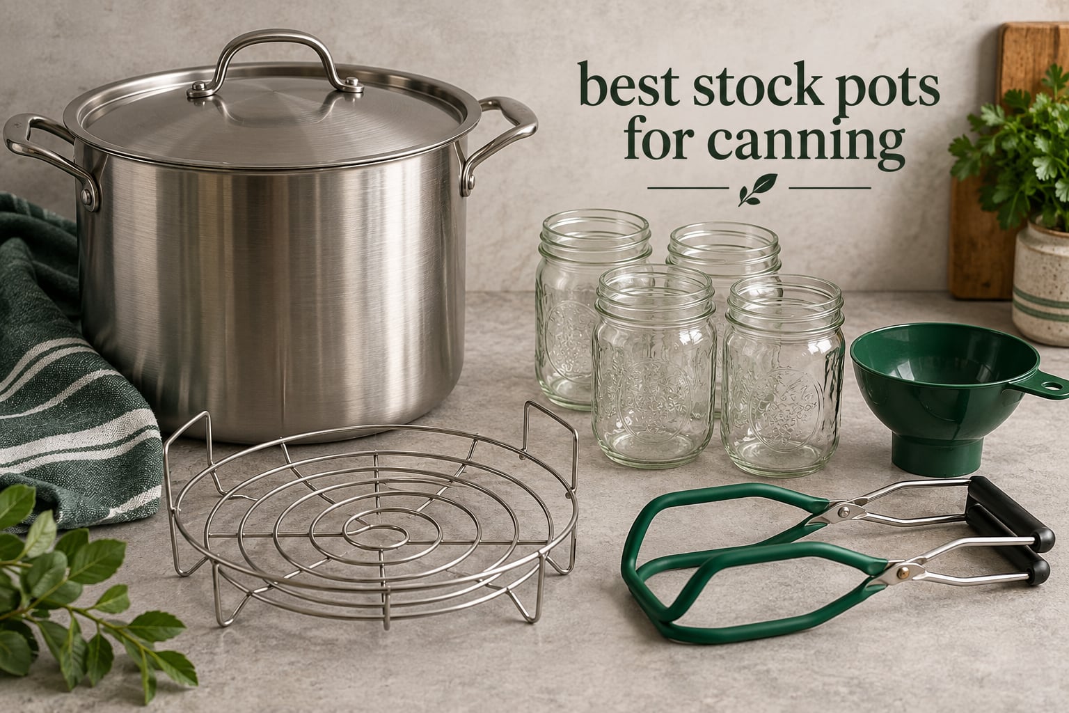 best stock pots for canning