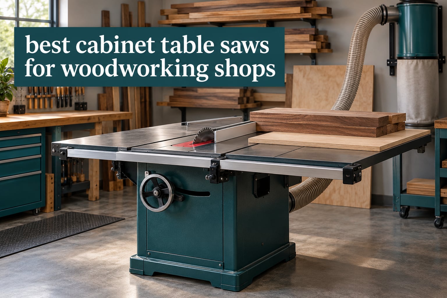 best cabinet table saws for woodworking shops