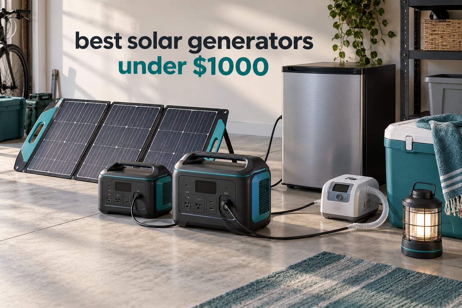 best solar generators under $1000
