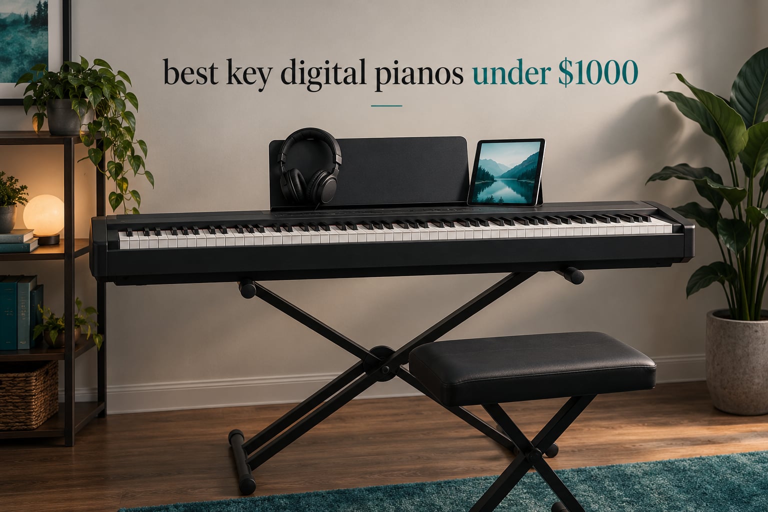 best 88 key digital pianos under $1000