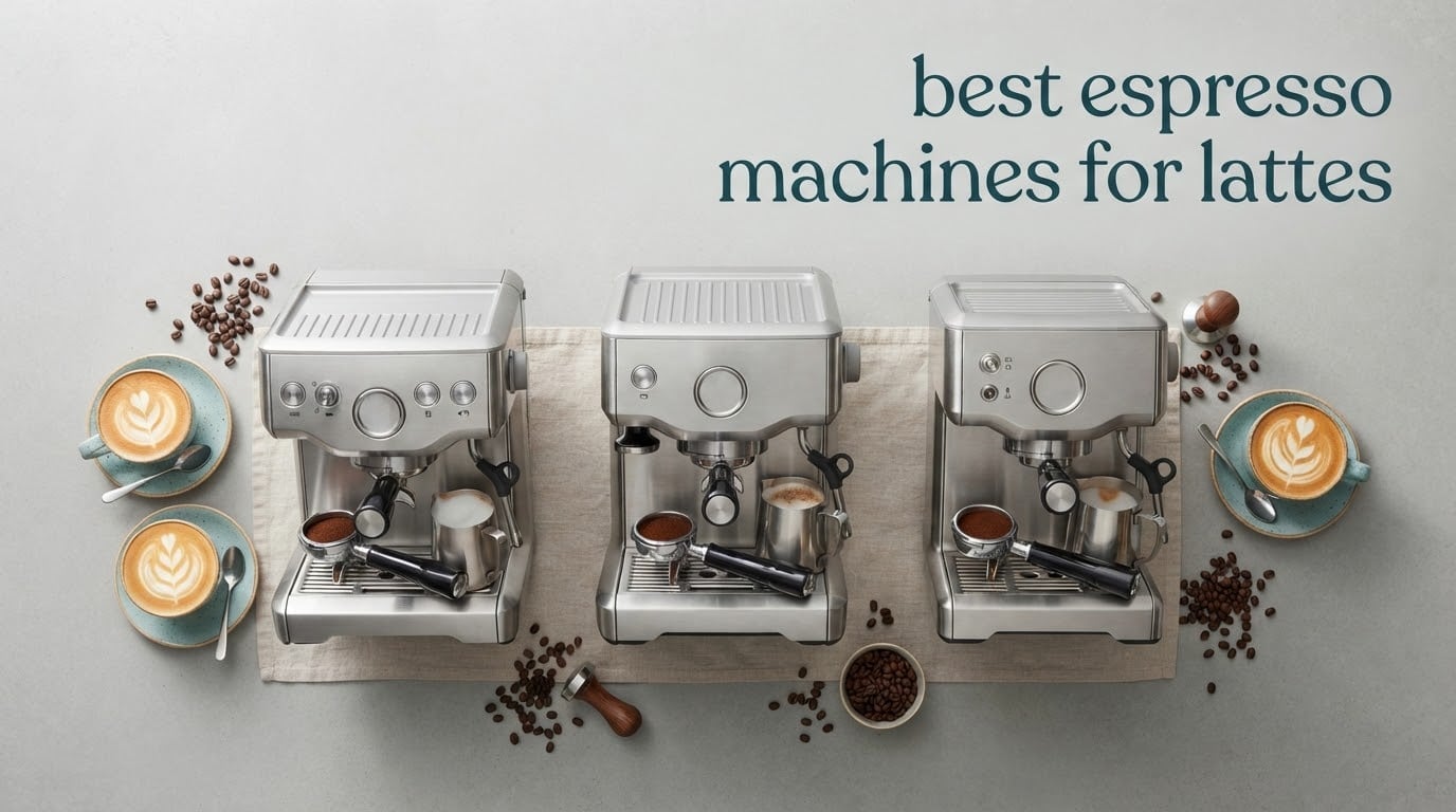 best espresso machines for lattes
