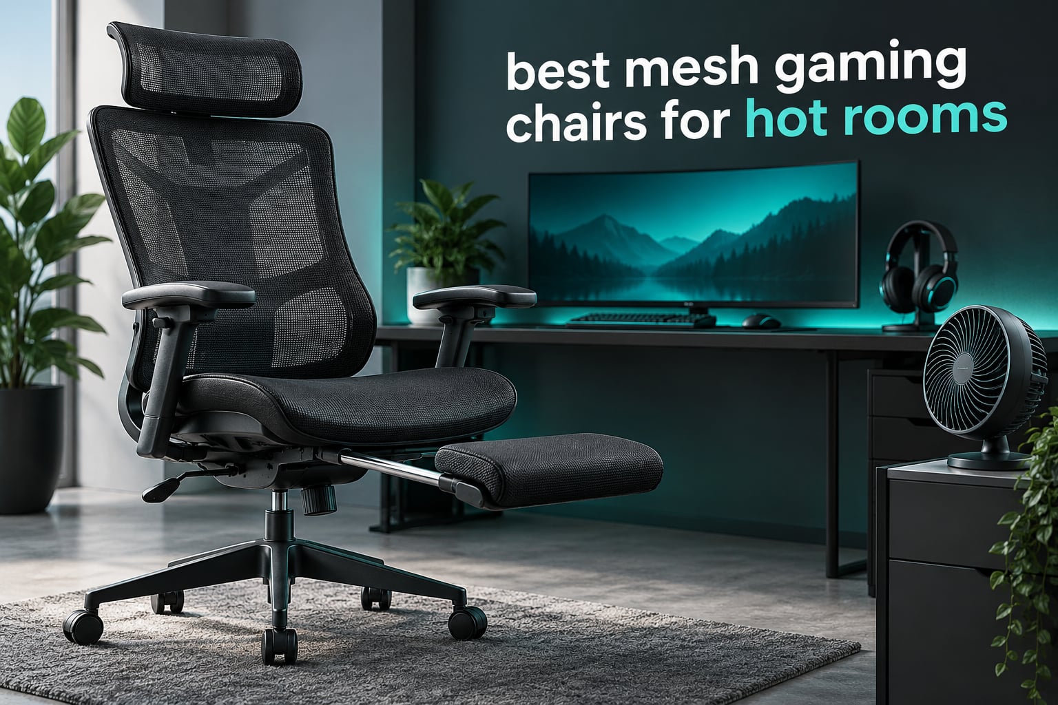best mesh gaming chairs for hot rooms