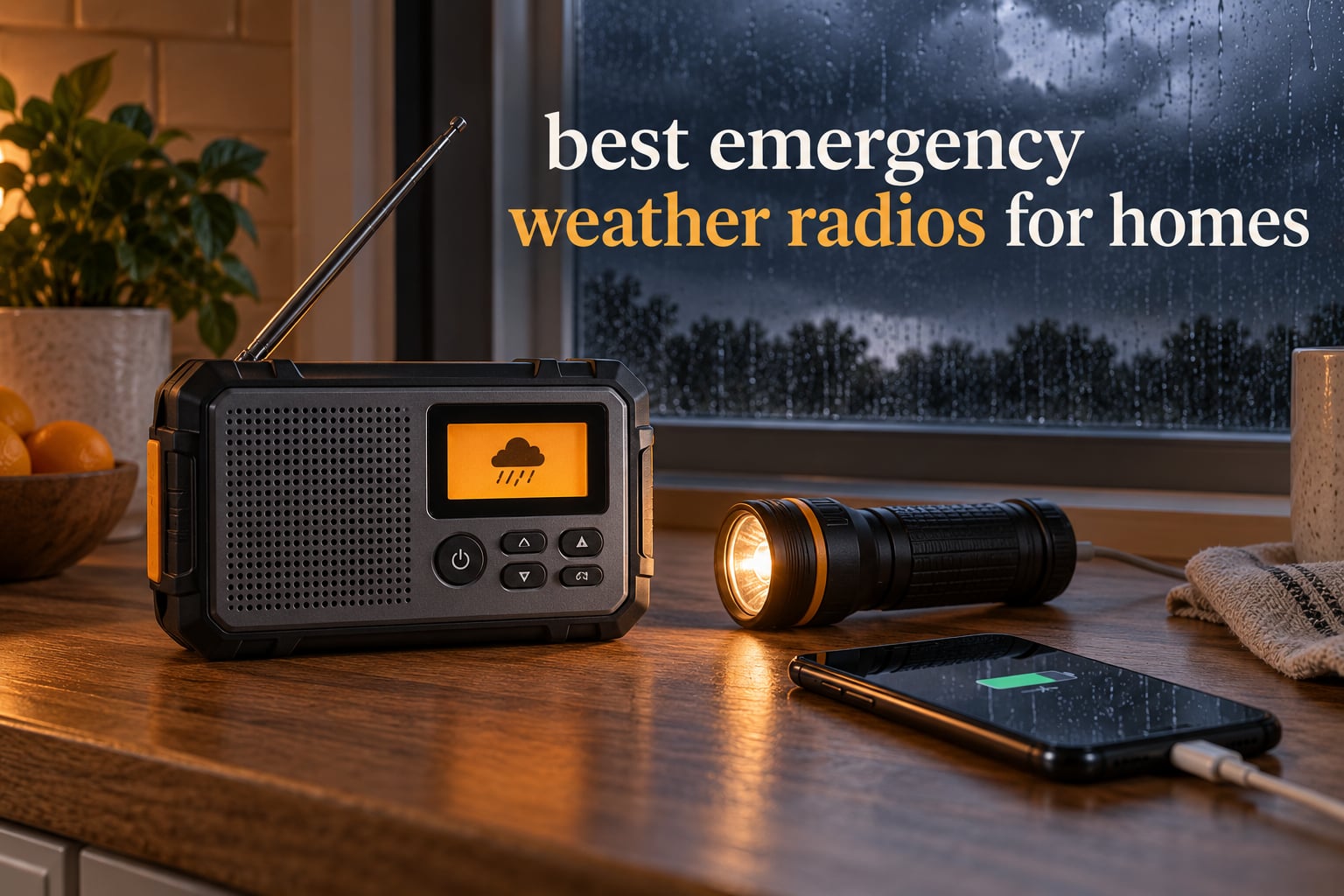 best emergency weather radios for homes