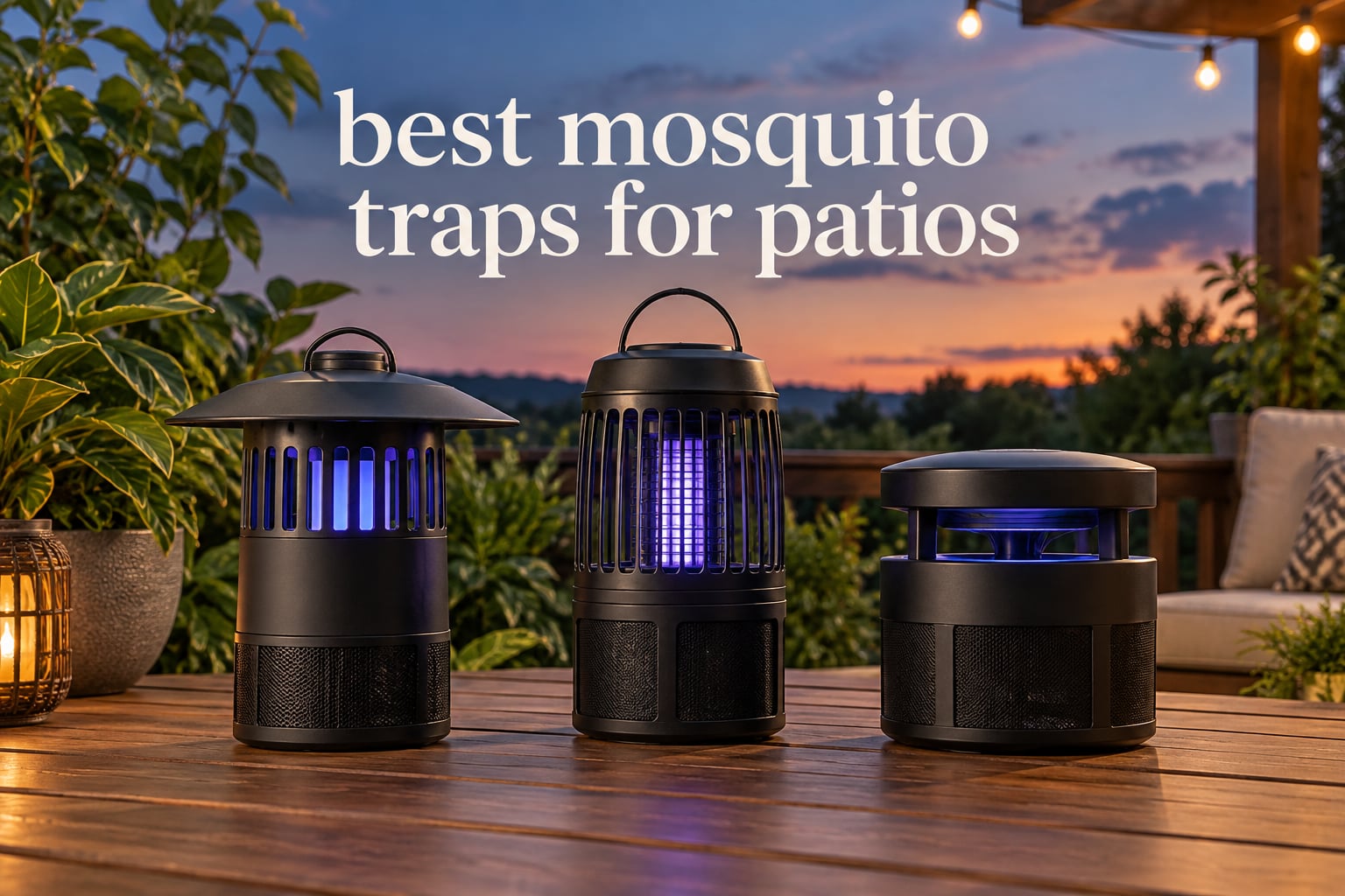 best mosquito traps for patios