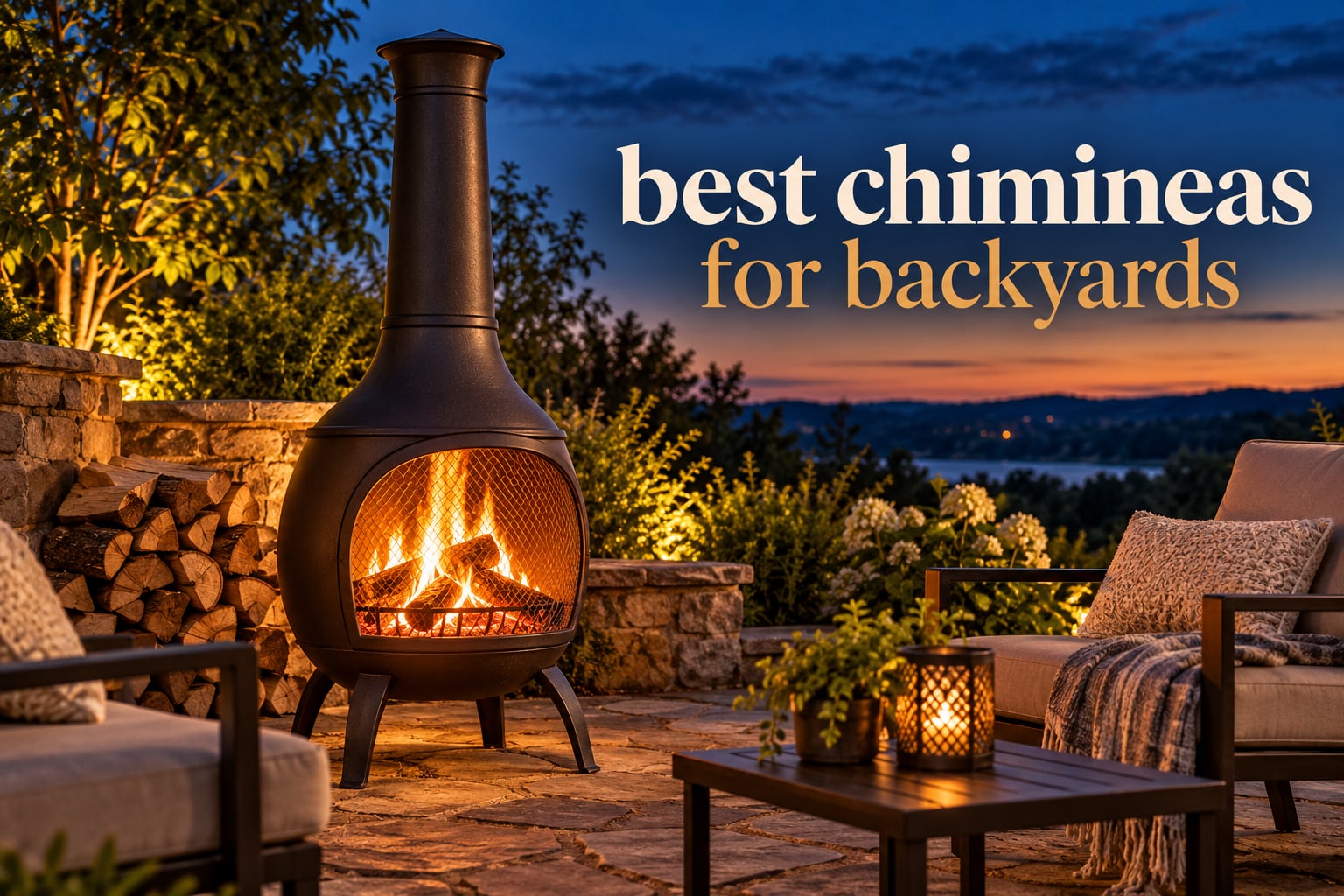 best chimineas for backyards