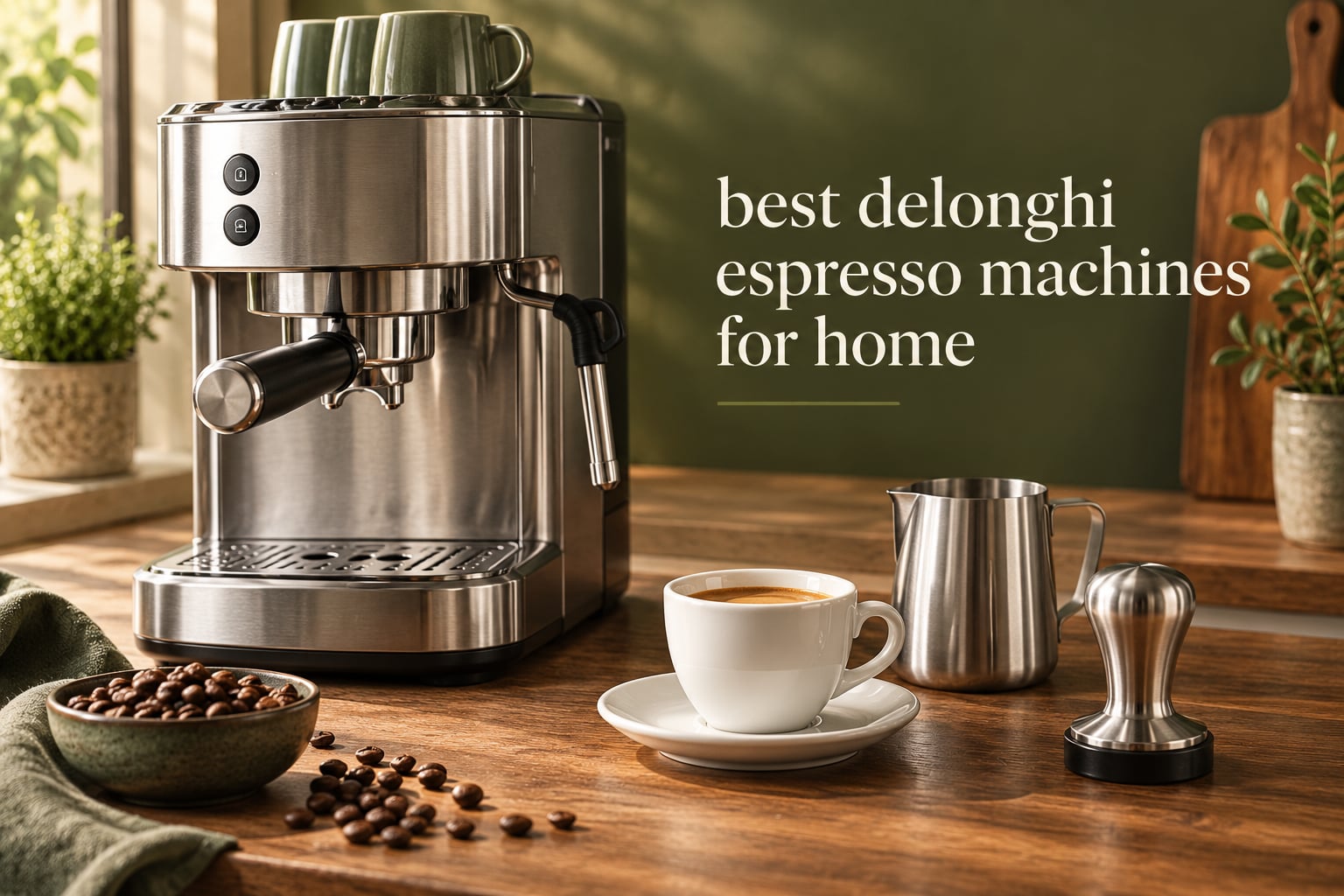 best delonghi espresso machines for home
