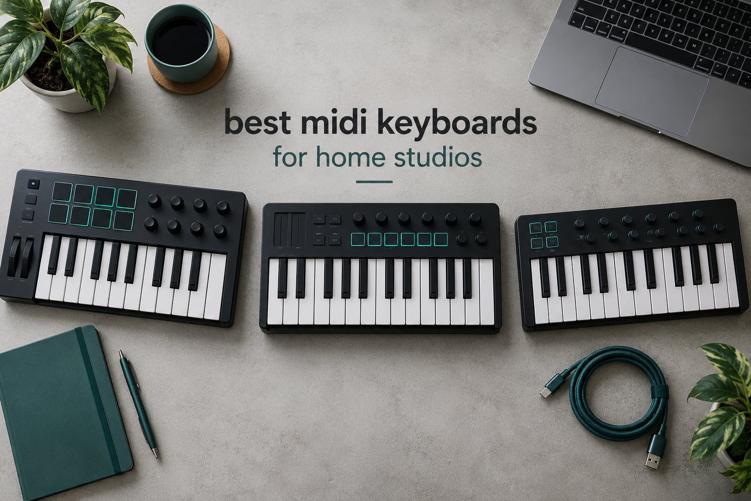 best midi keyboards for home studios
