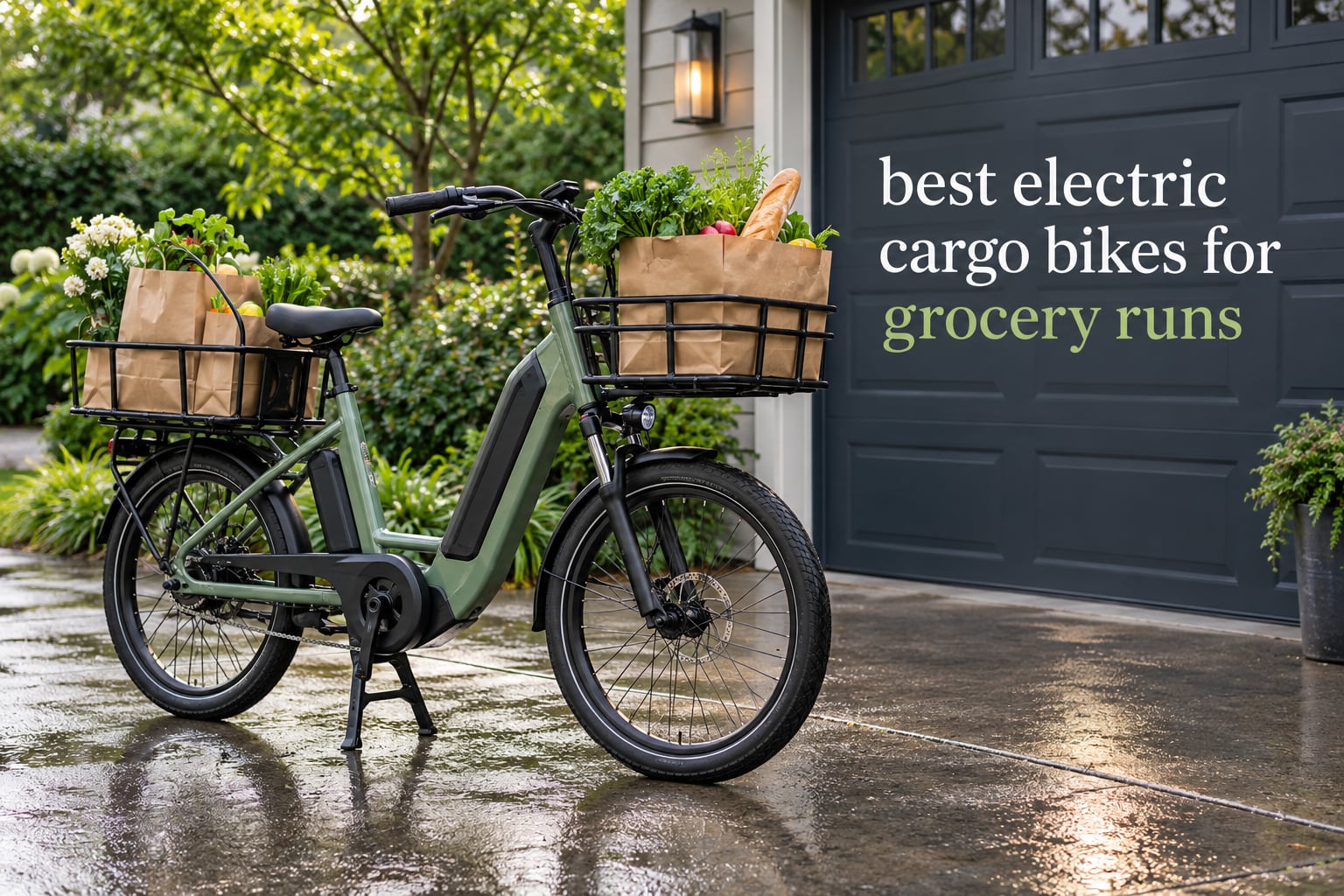 best electric cargo bikes for grocery runs
