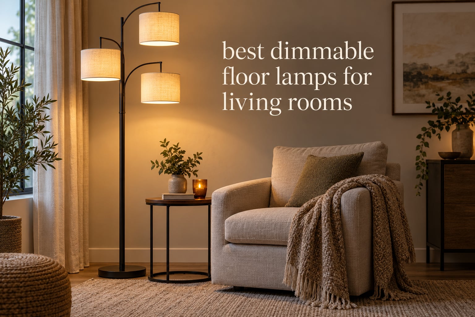 best dimmable floor lamps for living rooms